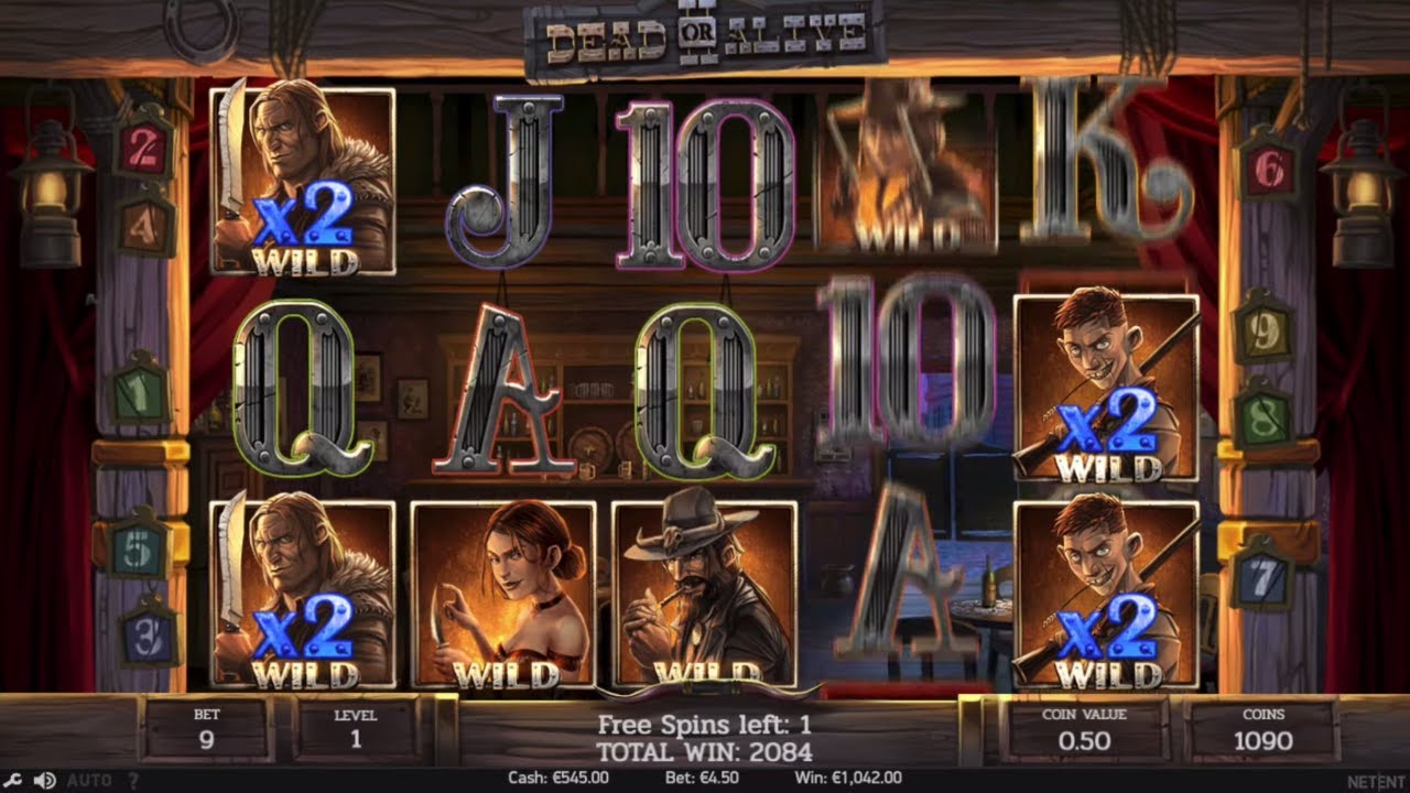 Dead Or Alive 2 Bonus Buy Feature (NetEnt) WILD LINE