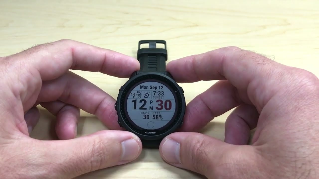 Garmin Forerunner 955: Around Me (Map Feature)