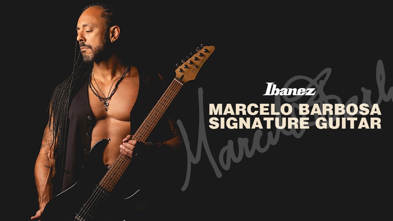 Marcelo Barbosa from ANGRA - Signature Guitar MB10 | Ibanez