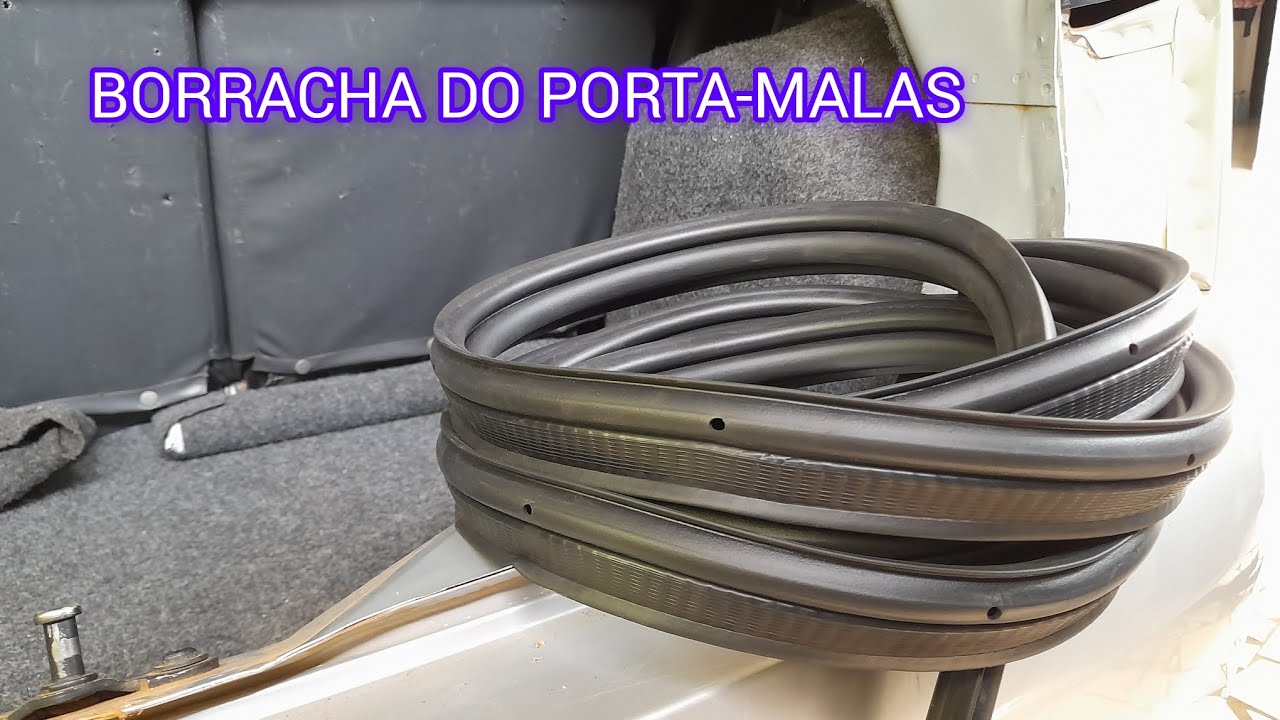 COMO TROCAR A BORRACHA DO PORTA-MALAS DO FIESTA HATCH (parte 1)