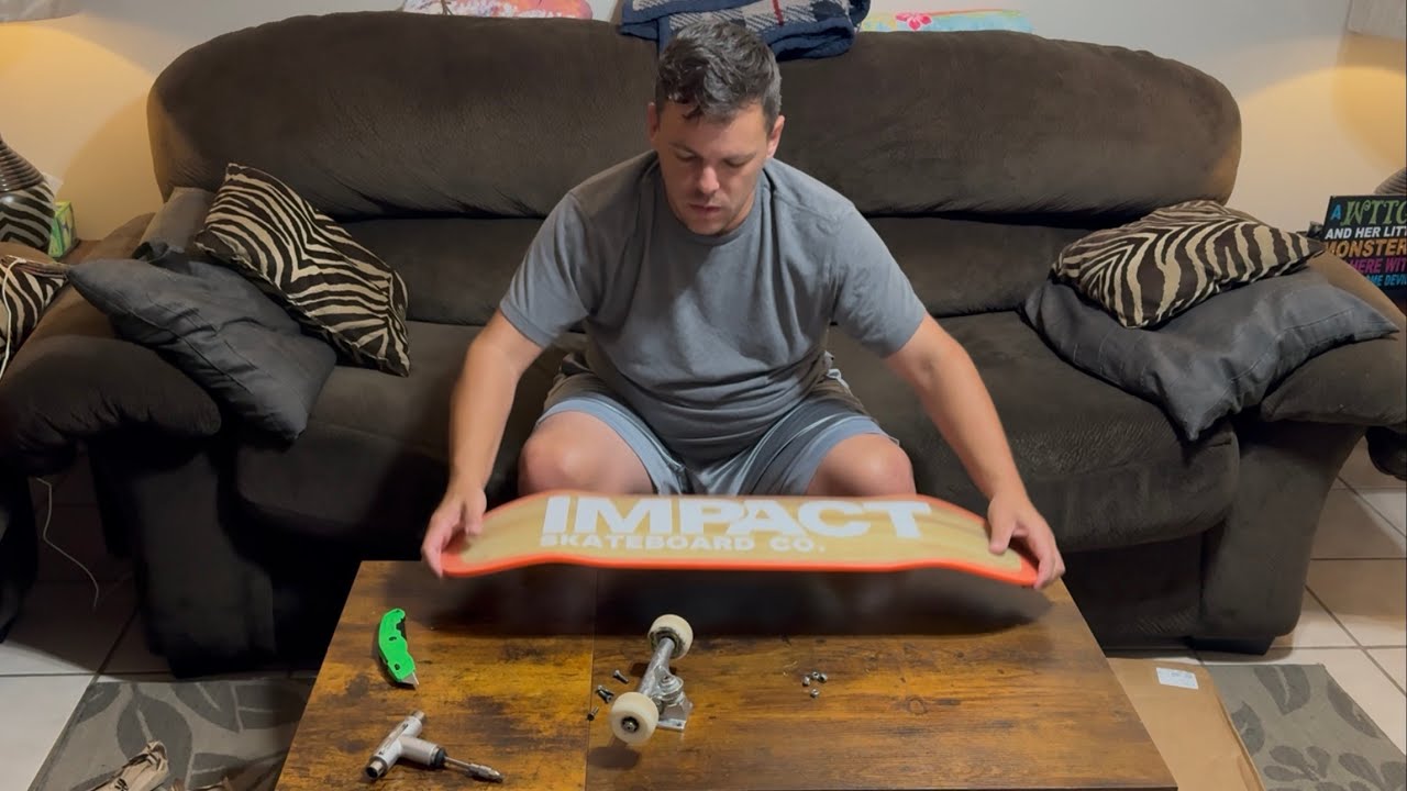 IMPACT LITE SKATE BOARD SETUP!! 2025!!!