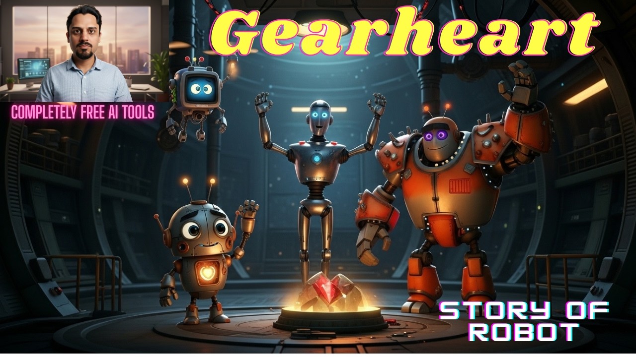 Gearheart #completely free AI generated story #The story of a Robot