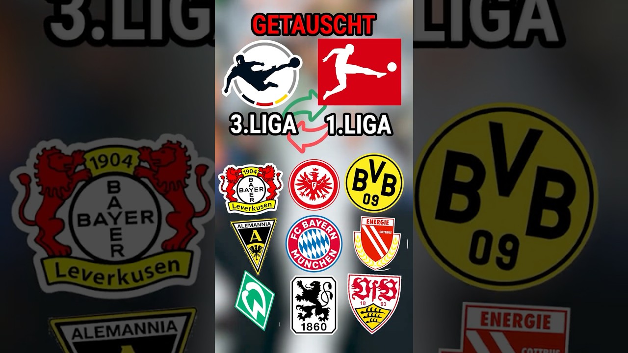 Bundesliga mit 3.Liga *GETAUSCHT* - Kann jemand mithalten? 😳⚽