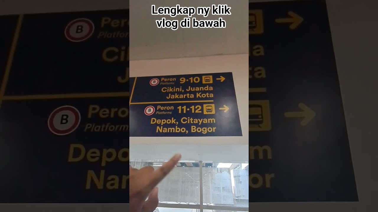 perpindahan peron di stasiun manggarai , tutorial transit bagi pemula di stasiun manggarai