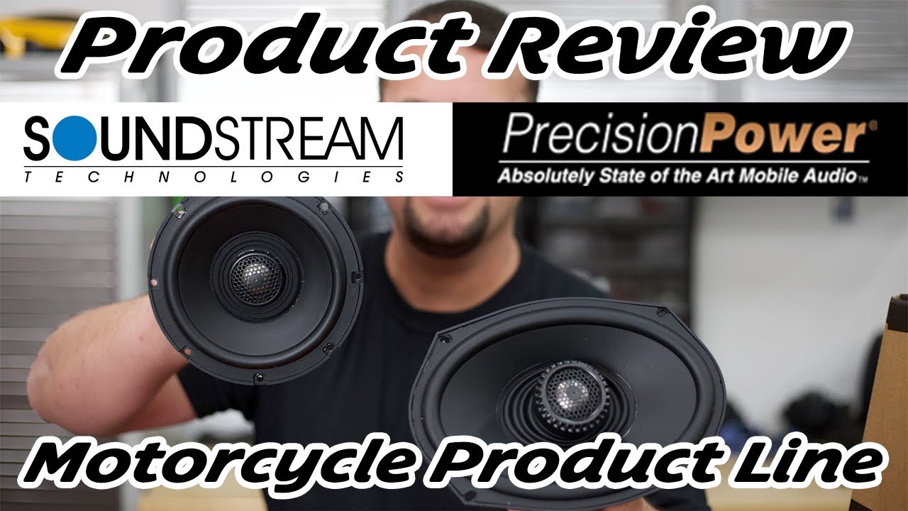 Product Review of the Soundstream Reserve /  Precision Power Motorcycle Radio, Speakers, and Lids