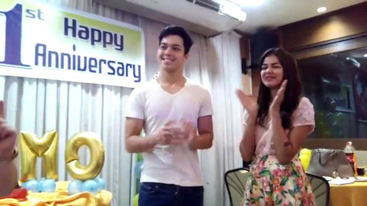 Janine Gutierrez is Elmo Magalona's Surprise Guest on His Birthday