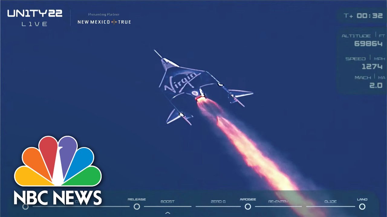 Highlights From Richard Branson&rsquo;s Virgin Galactic Flight Into Space
