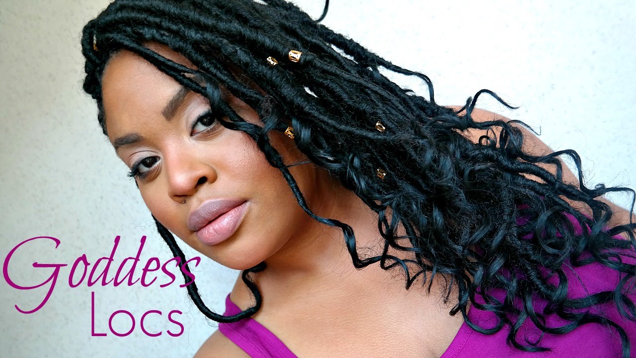 Easy, Natural,  & Lightweight Faux Goddess Locs Tutorial | Non-slip crochet method