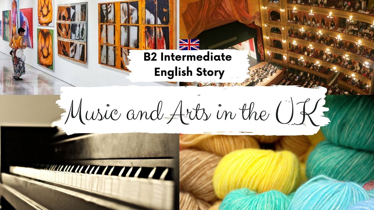 История B2 English для изучения английского языка 🎶🎭Музыка и искусство в Великобритании 🎶🎭 Уровни...