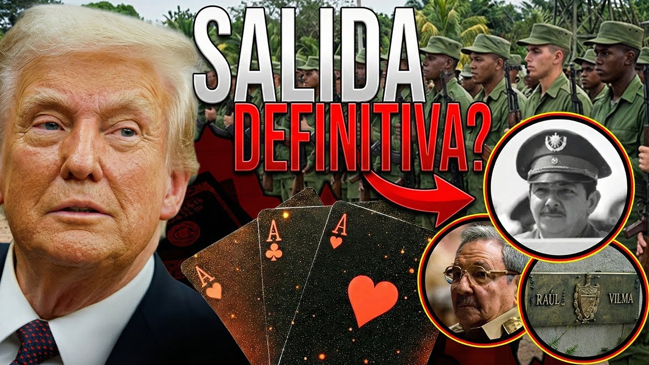 Ni CANGREJO,ni TUERTO🚨 Así queda la salida... Trump juega 3 CARTAS🔥 Canel SOLO y Cuba ARDE
