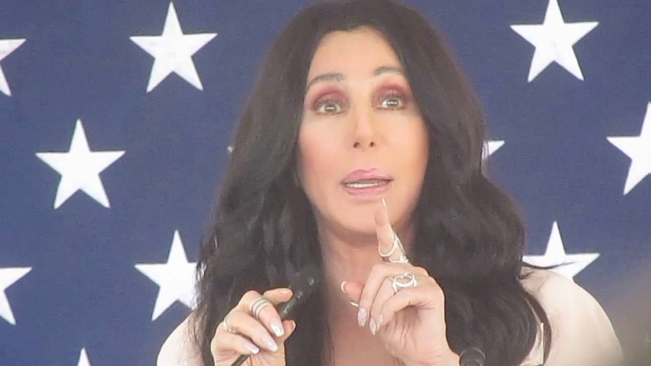Cher - RIPS Trump at Provincetown, MA Fundraiser for Hillary Clinton - August 21, 2016
