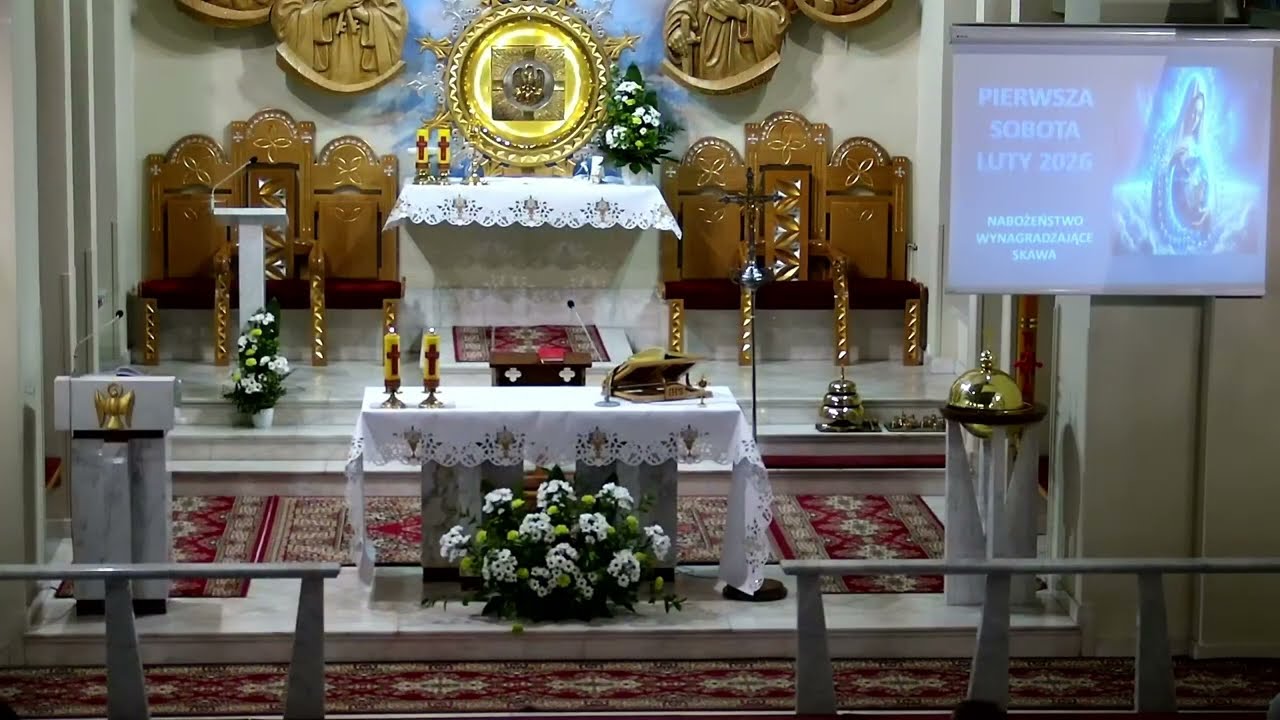 7 II 2026  r. – msza święta i nabożeństwo z racji I soboty godz. 17:00 – Parafia NMPWW w Skawie