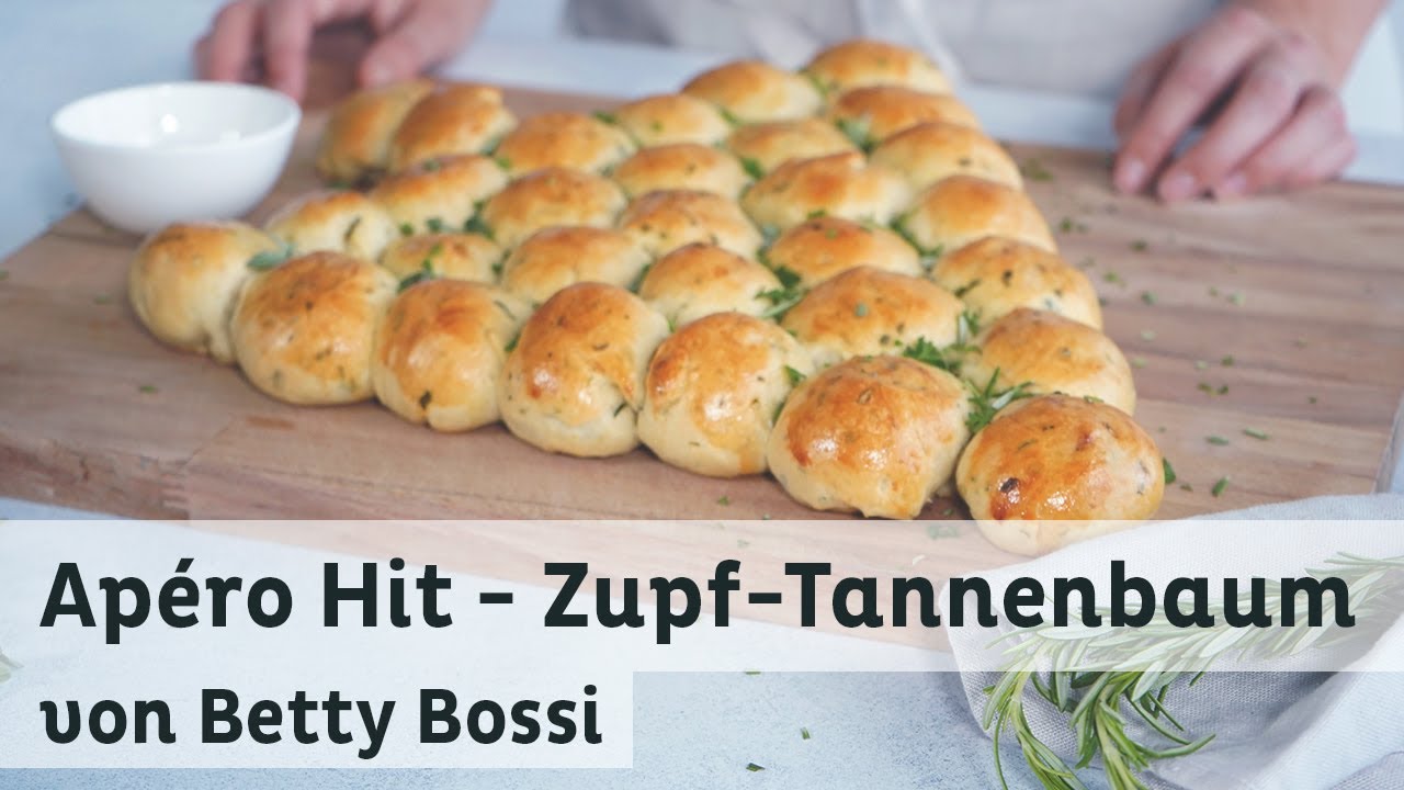 Zupf-Weihnachtsbaum - Backrezept von Betty Bossi