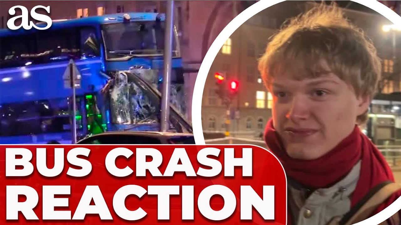 WITNESS reacts to FATAL STOCKHOLM BUS CRASH: 'It's just so surreal'