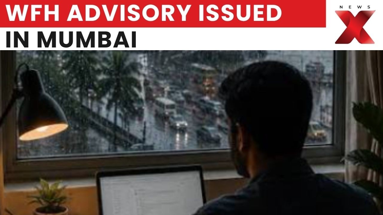 Mumbai Rains: Work From Home Advisory, Half-Day For Govt Offices Amid Red Alert | Latest News |NewsX