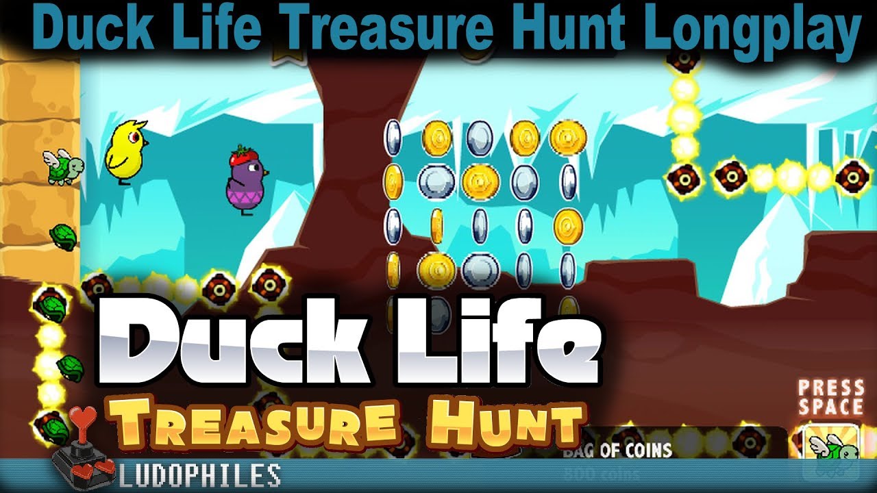 Duck Life: Treasure Hunt - Longplay / Full Playthrough (no commentary)