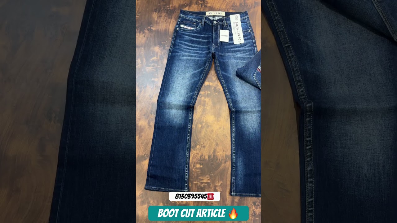 Boot cut denim guys order now limited stock #fashion #delhi