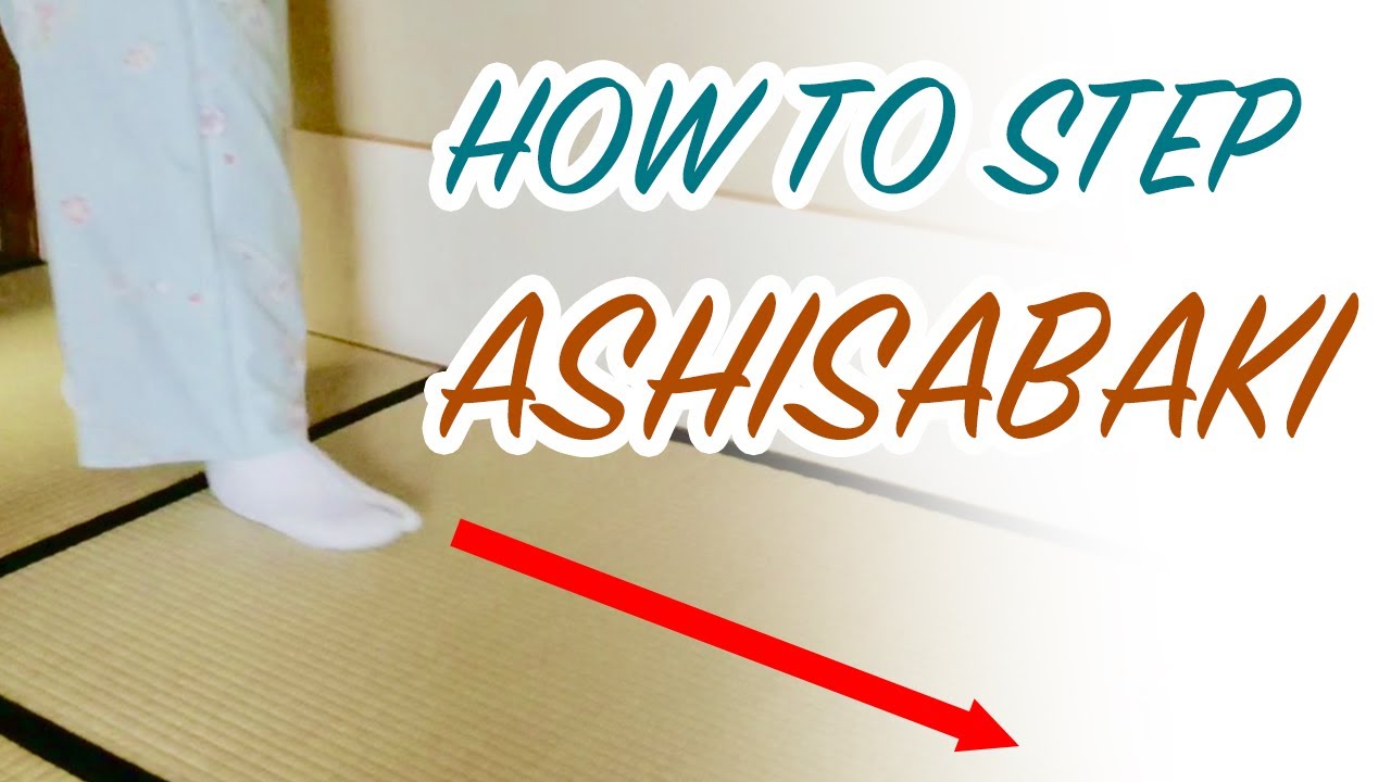How the host step on Tatami floor from the entrance to the Kama? Ashisagaki【Urasenke Chado】