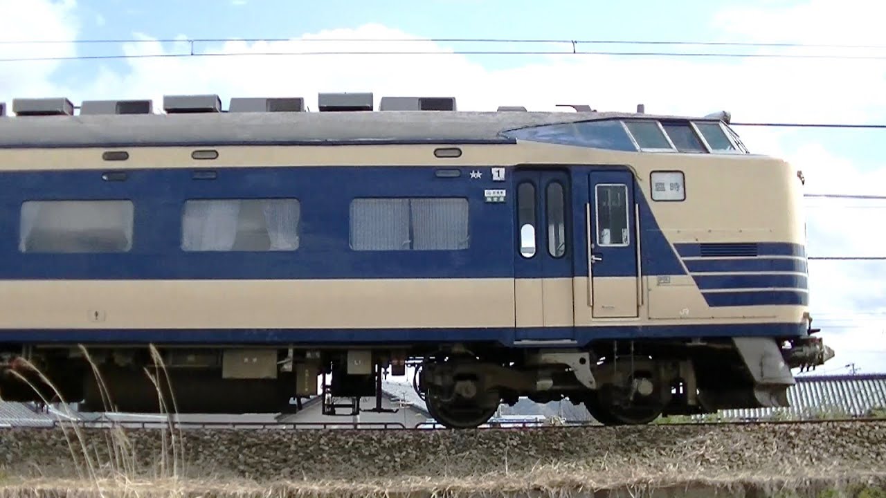583系団体臨時列車！「189系スイッチバックと583系の旅」号