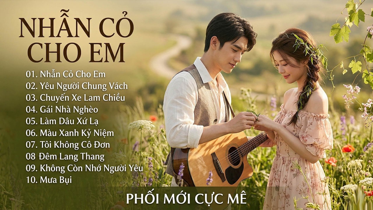 LK BOLERO TUYỂN CHỌN - Phối Mới | Giọng Nam Nữ Cực Mê CÀNG NGHE CÀNG CUỐN - NHẪN CỎ CHO EM