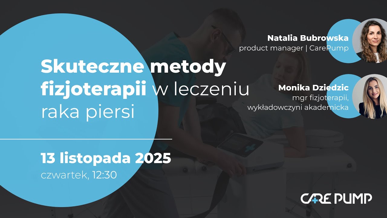 Webinar | Skuteczne metody fizjoterapii w leczeniu raka piersi