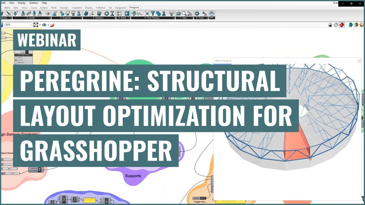 LSWEB22-4 | Peregrine: Structural Layout Optimization for Grasshopper