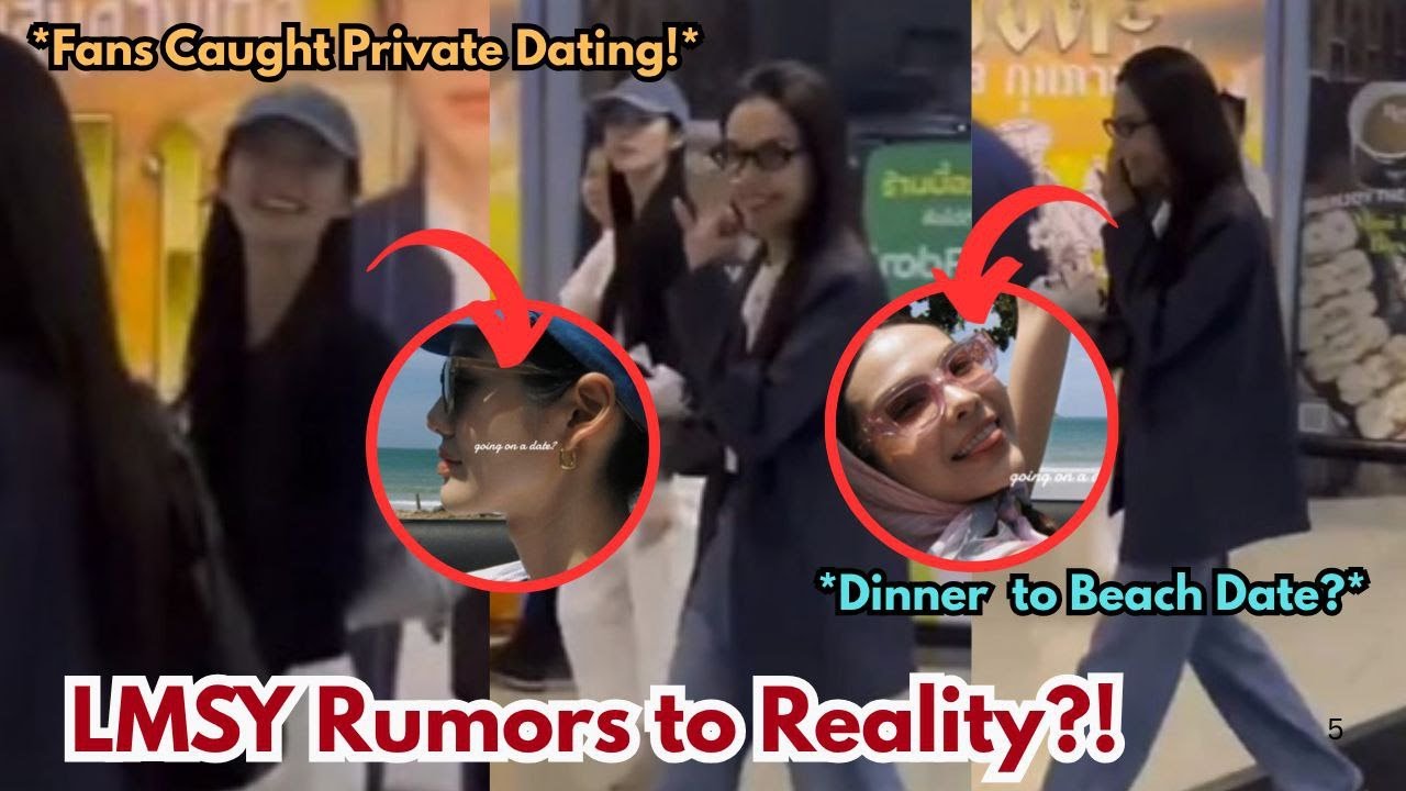 LMSY || CAUGHT IN PUBLIC! LMSY Spotted on a Private Date - From Dinner to Beach?! #LMSY #gl