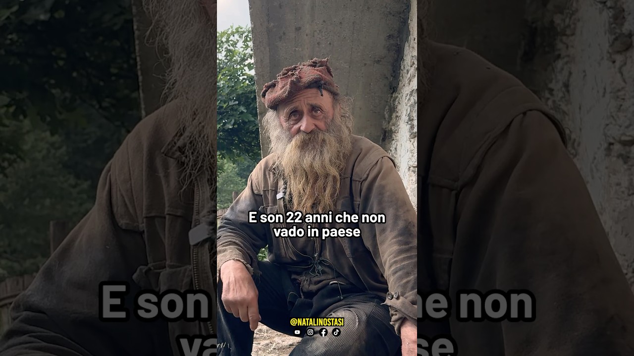 Flaminio, l&rsquo;eremita che vive isolato in montagna da 47 anni, in una baita senza elettricit&agrave;