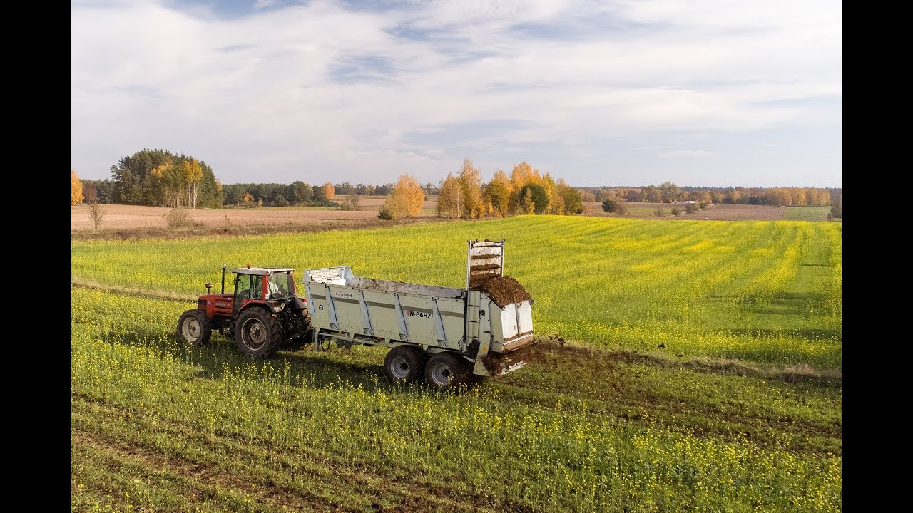 Rozrzutnik Obornika N-264/1 14 TON CynkoMet Czarna Białostocka