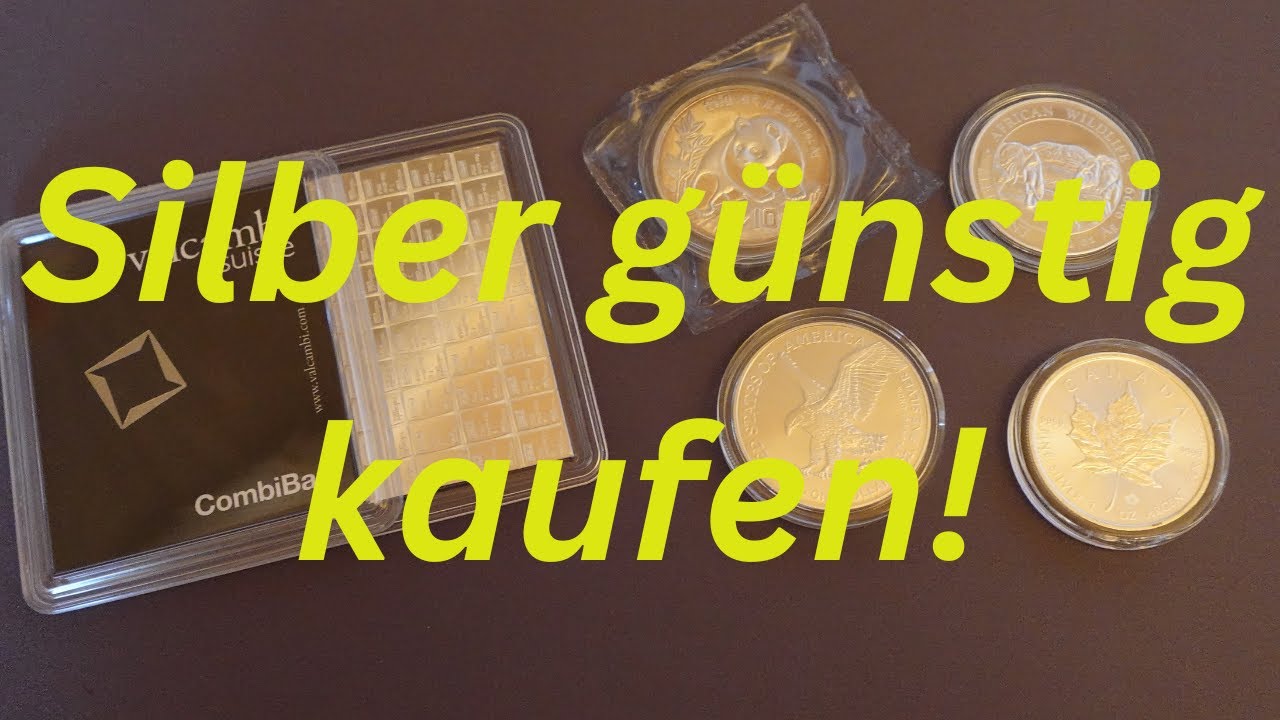 Achtung! Silber g&uuml;nstig kaufen!