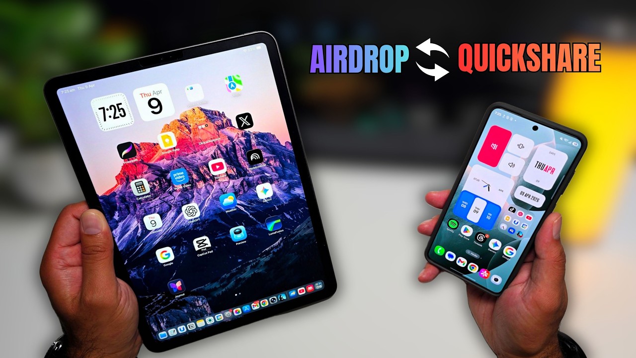Samsung Finally Made Quick Share Work With Apple Devices