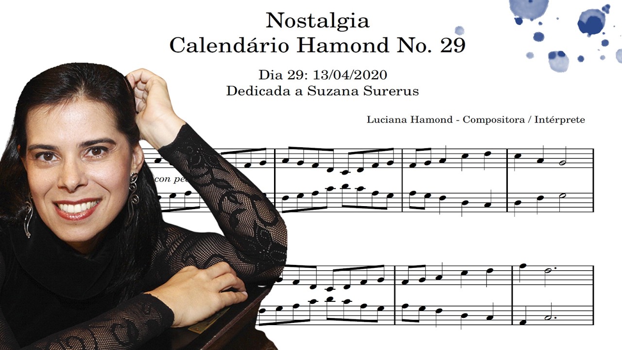 Luciana Hamond - Nostalgia (Luciana Hamond, piano)