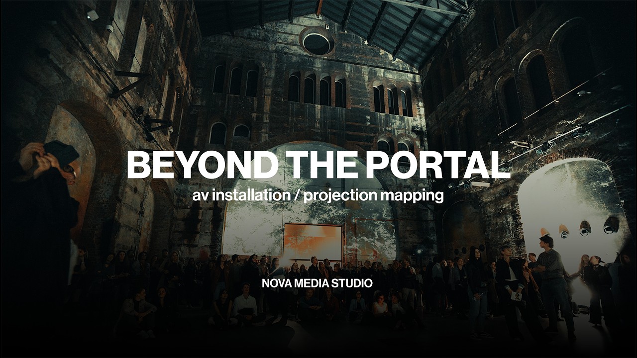 Beyond the Portal - 2024, OGR - Projection Mapping and Visual Design