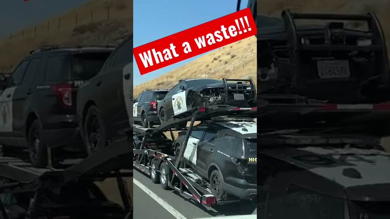 What a waste! CHP!! #shorts #amazing #fyp #subscribe #truckers #like #driving ##chp #police #life