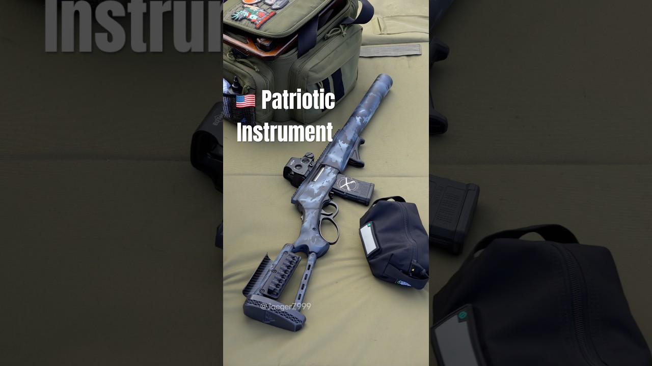 Patriotyczny instrument 🇺🇸 / Wren Metalowy, zintegrowany mechanizm dźwigniowy