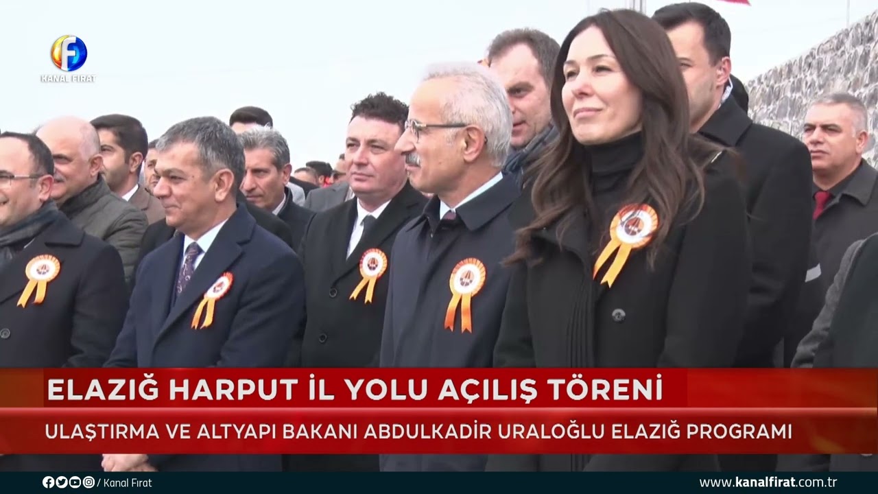 Canlı Yayın Elazığ Harput İl Yolu Açılış Töreni 25 01 2025