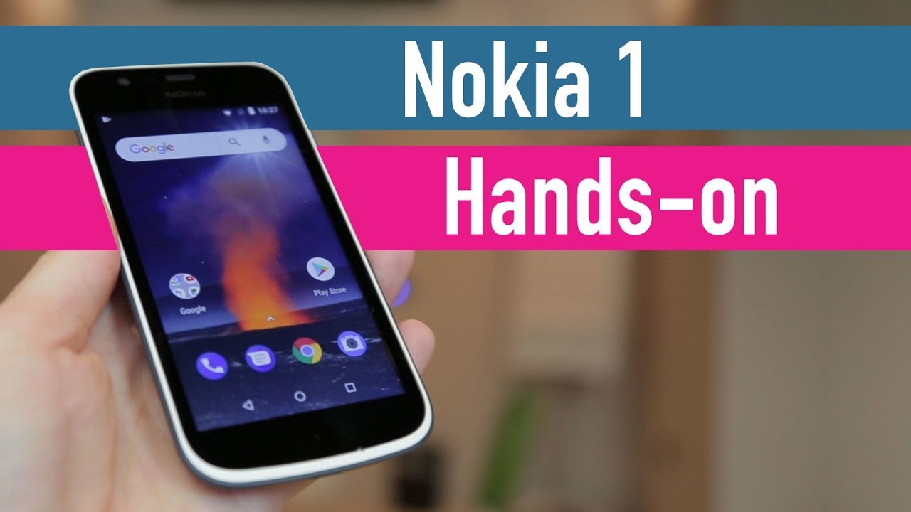 Nokia 1 hands-on - MWC 2018