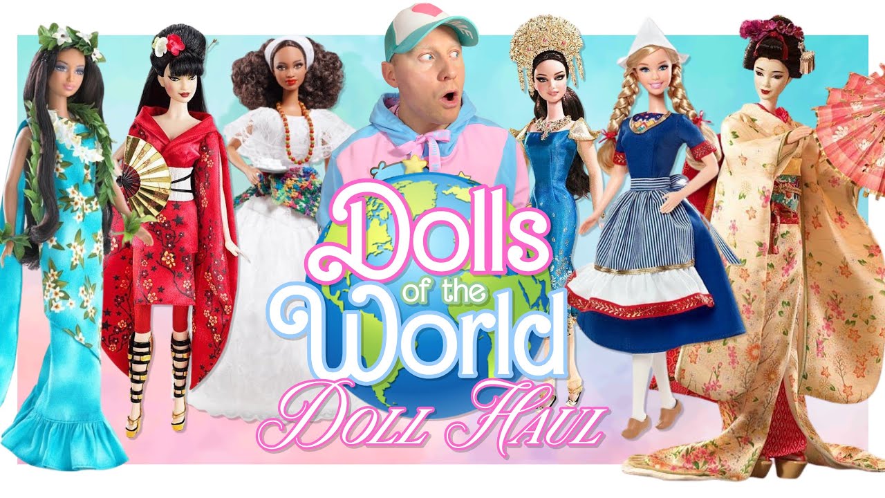 Barbie Dolls of The World ✈️ A Haul Around The World!