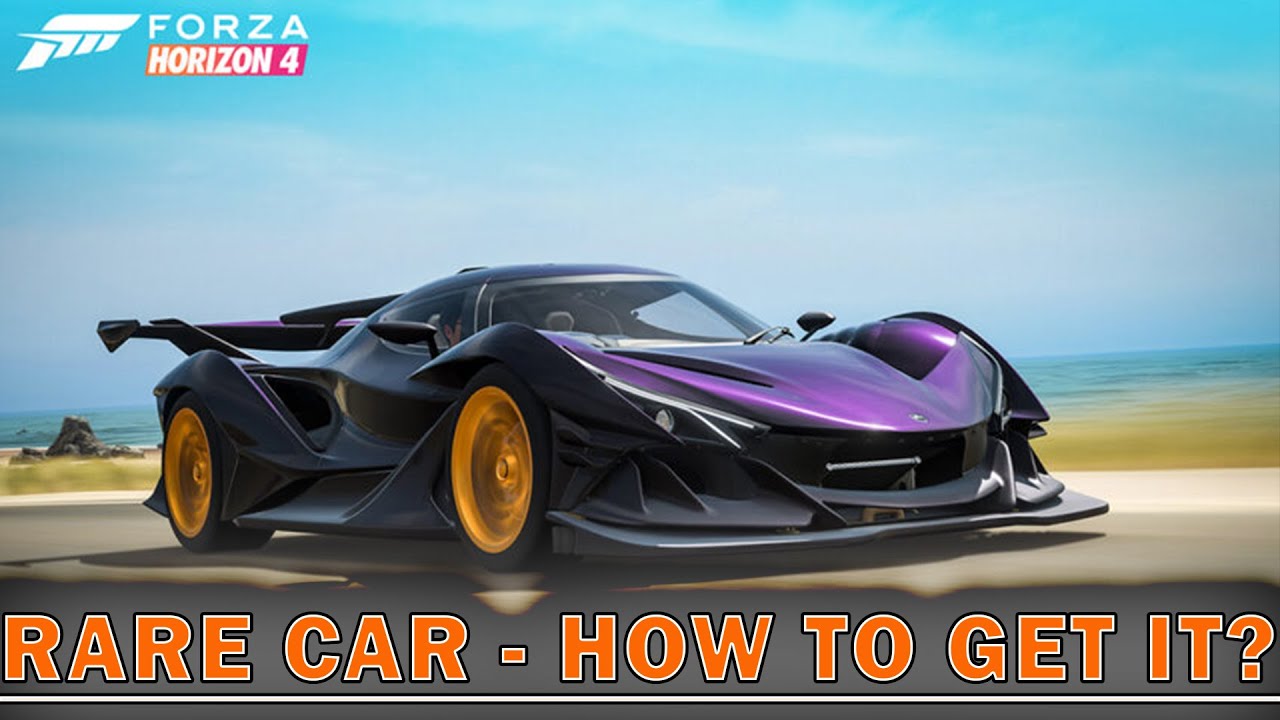Apollo IE one of the rarest car in Forza Horizon 4 - How to Get it???