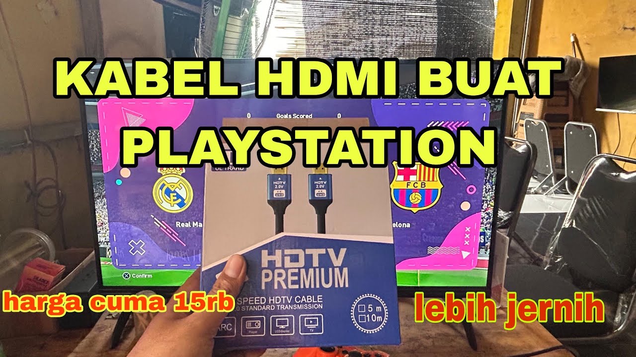 Kabel hdmi yang cocok buat playstation(PS)