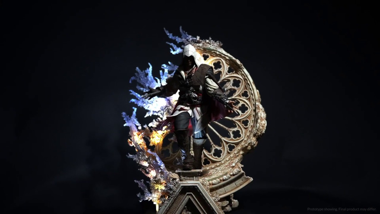 PUREARTS: ASSASSIN'S CREED STATUE ANIMUS EZIO