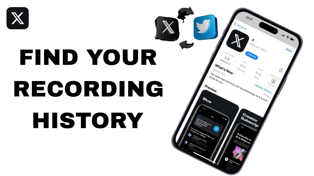 How To Find Your Recording History On X Twitter App