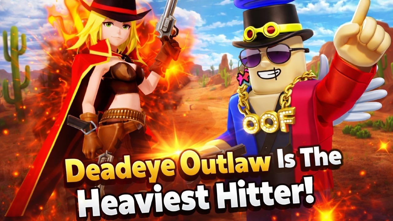 Deadeye Outlaw is the Heaviest Hitter | Roblox Champions Summon Your Team