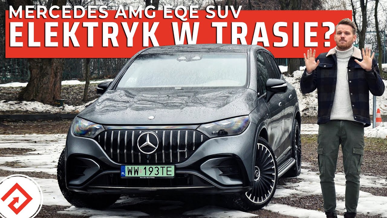 Mercedes-AMG EQE SUV 43 - życie z elektrykiem w zimie