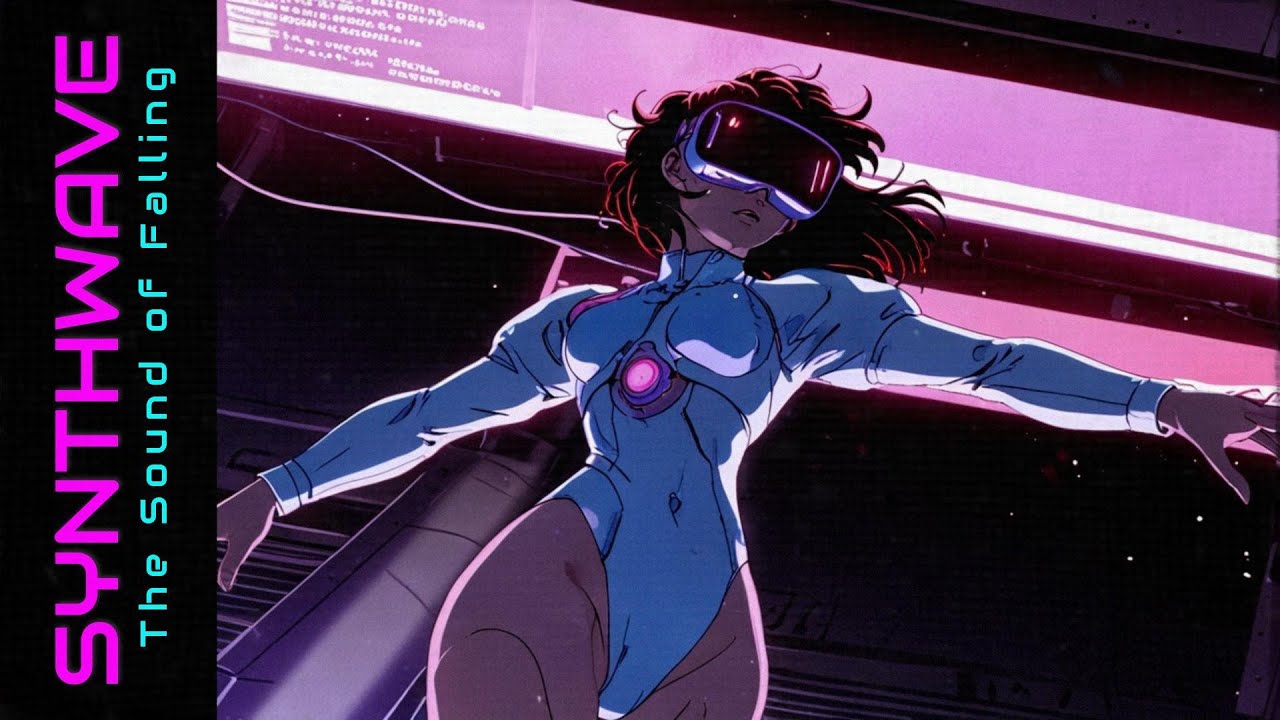 Synthwave Cyberpunk Electronic Music Mix The Sound of Falling / Darksynth / Dark Electro / 作業用BGM