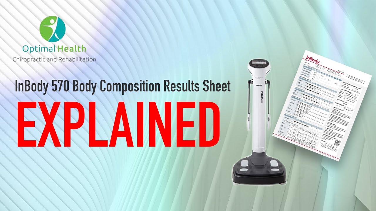 Explanation Of The InBody 570 Body Composition Results Sheet
