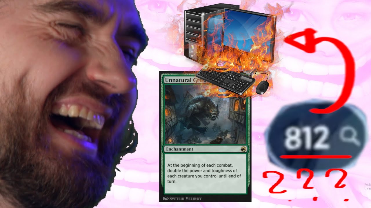 THE SERVERS WERE NOT READY FOR THIS MUCH GROWTH! Unnatural Growth Tend the Pests Standard MTG Arena