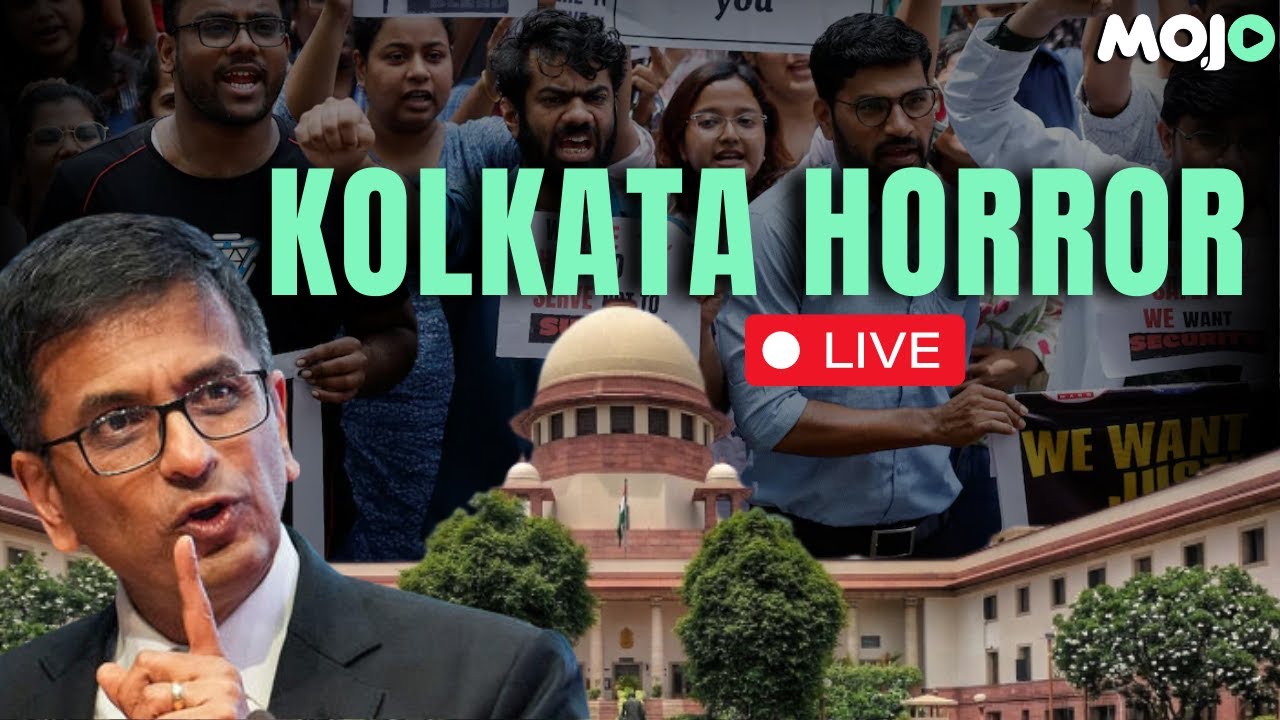 Kolkata rape-murder case LIVE| Supreme Court LIVE I CJI Chandrachud LIVE I RG Kar College
