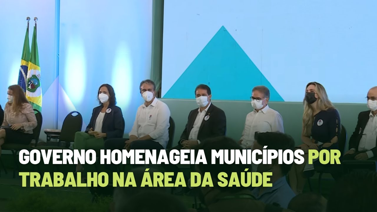 Munic&iacute;pios cearenses s&atilde;o homenageados por trabalho na &aacute;rea da sa&uacute;de