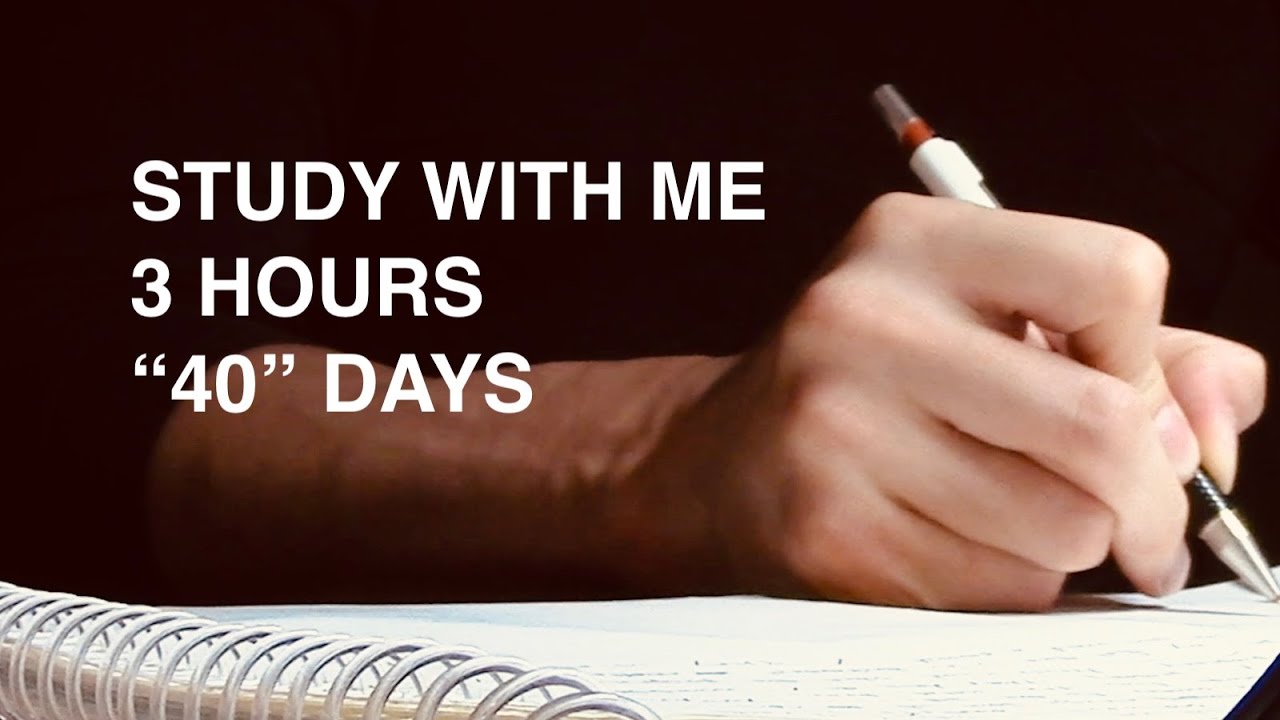 3시간 직장인 스터디윗미 (40일째)/ 3HOURS, No bgm #studywithme